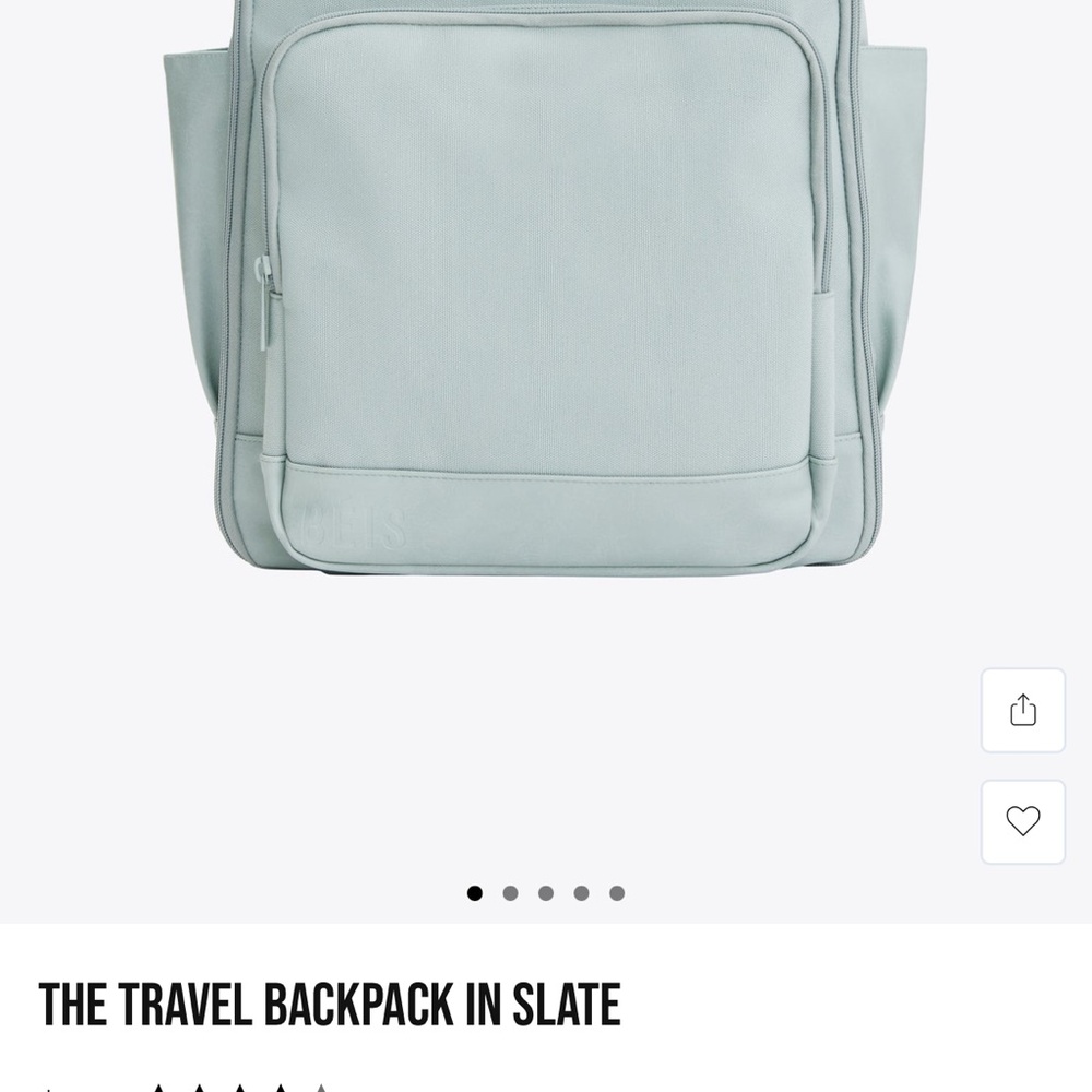 BEIS slate Backpack